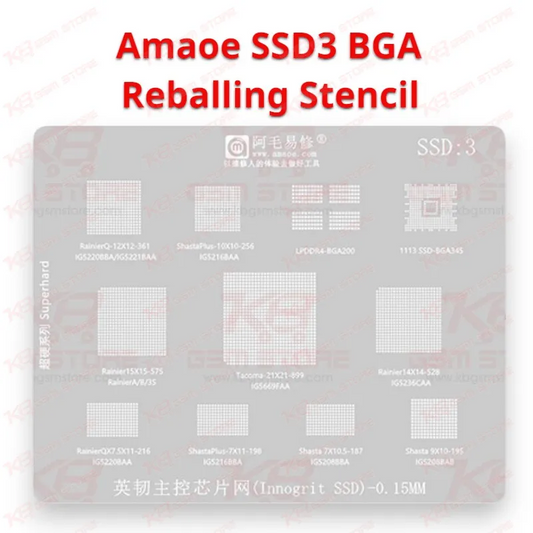 Amaoe SSD3 BGA Reballing Stencil