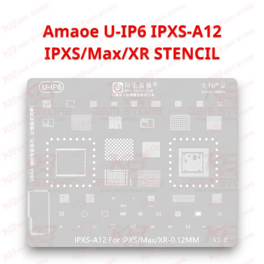 Amaoe U-IP6 IPXS-A12 IPXS/Max/XR V3.0 STENCIL
