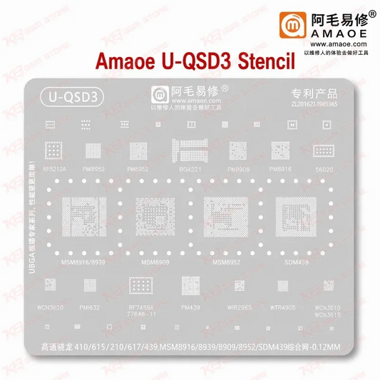 Amaoe U-QSD3 Stencil