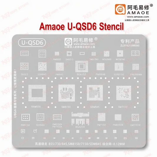Amaoe U-QSD6 Stencil