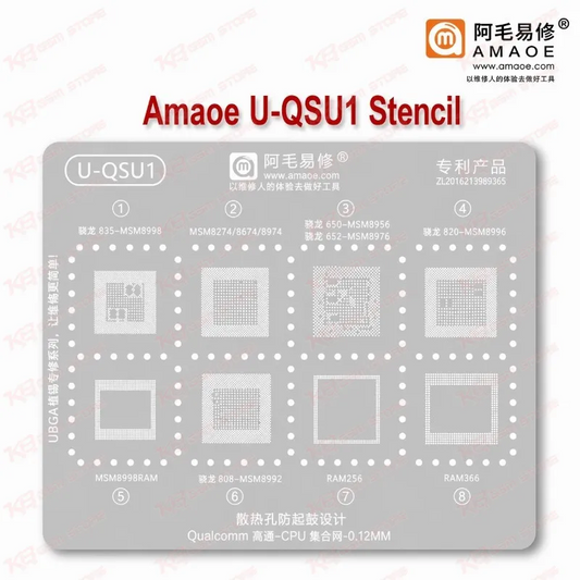 Amaoe U-QSU1 Stencil