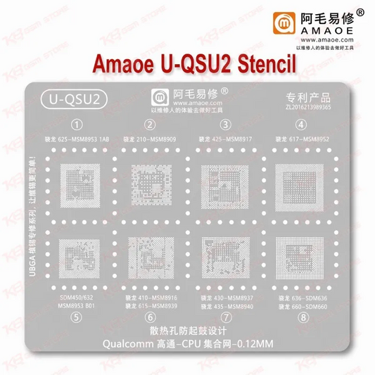 Amaoe U-QSU2 Stencil