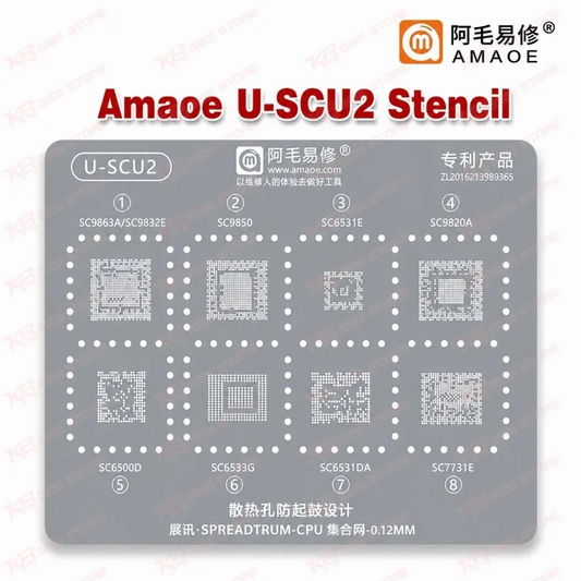 Amaoe U-SCU2 Stencil