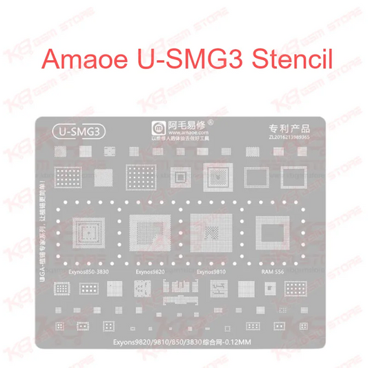 Amaoe U-SMG3 Stencil