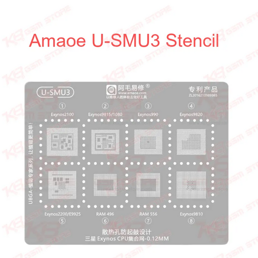 Amaoe U-SMU3 Stencil