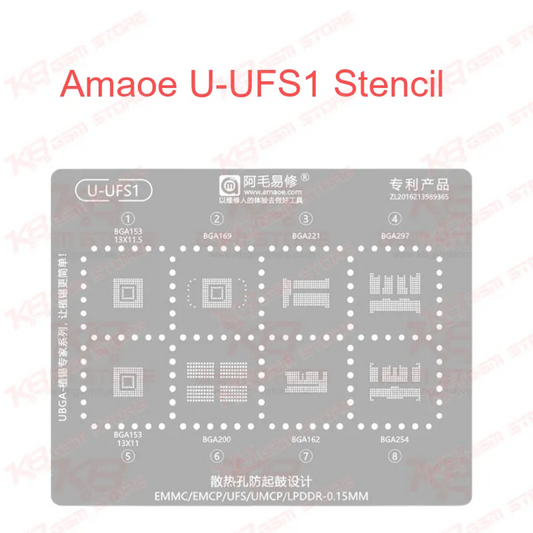 Amaoe U-UFS1 Stencil