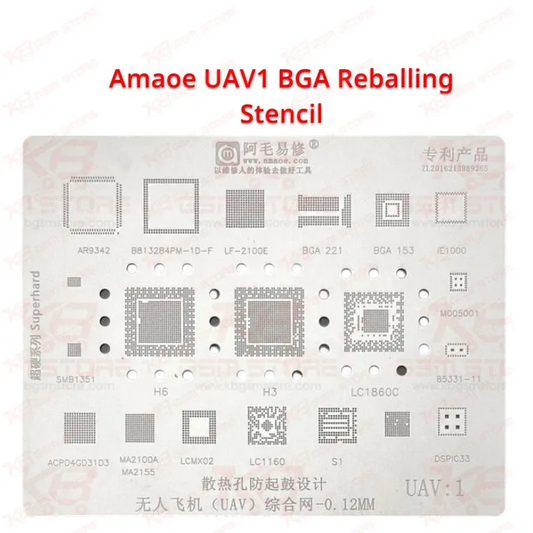 Amaoe UAV1 BGA Reballing Stencil