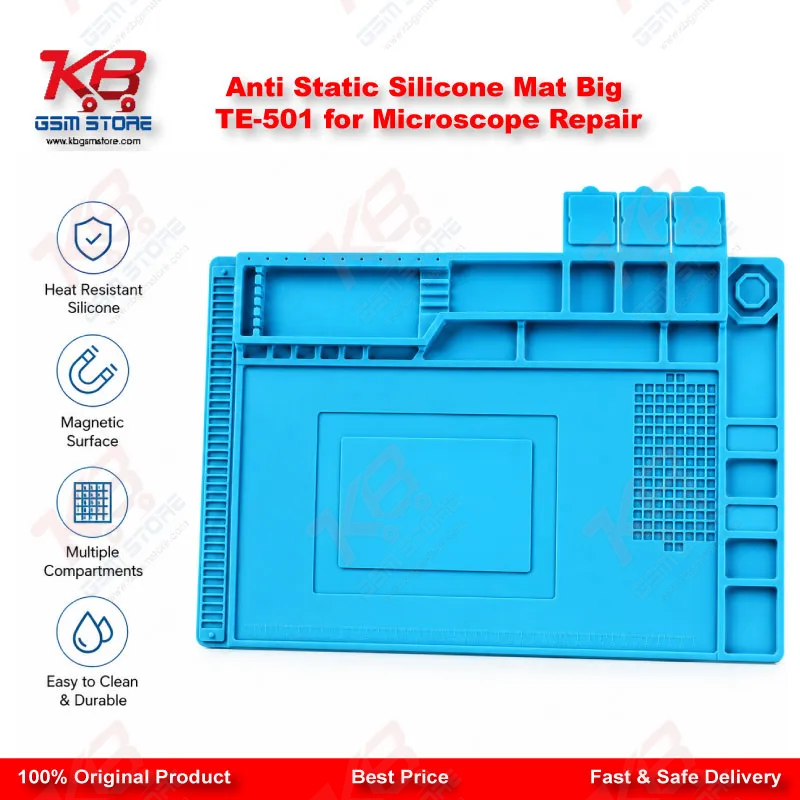 Anti Static Silicone Mat Big TE-501 for Microscope Repair