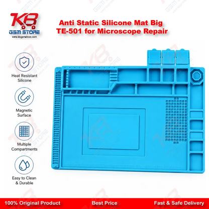 Anti Static Silicone Mat Big TE-501 for Microscope Repair