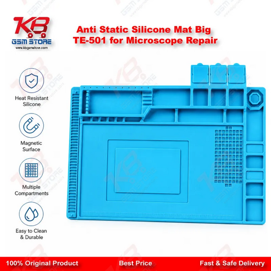 Anti Static Silicone Mat Big TE-501 for Microscope Repair
