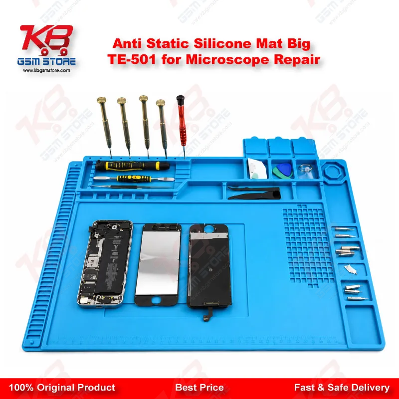 Anti Static Silicone Mat Big TE-501 for Microscope Repair