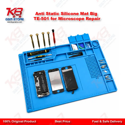 Anti Static Silicone Mat Big TE-501 for Microscope Repair
