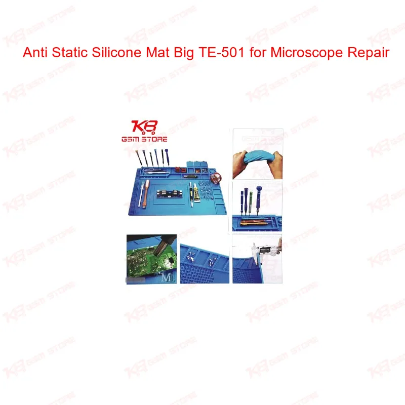 Anti Static Silicone Mat Big TE-501 for Microscope Repair