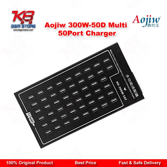Aojiw 300W-50D Multi 50 Port USB Charging Station for Mobile Repair Shops Pakistan