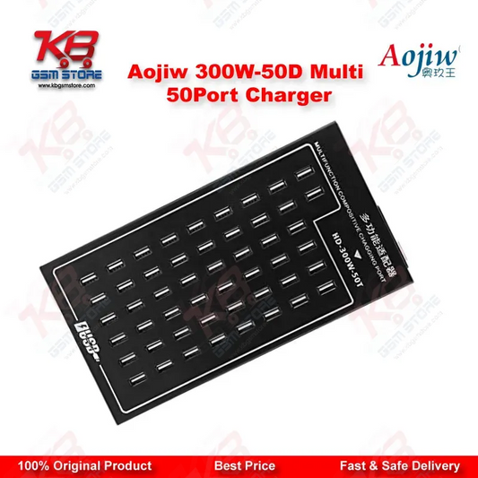 Aojiw 300W-50D Multi 50 Port USB Charging Station for Mobile Repair Shops Pakistan