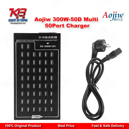 Aojiw 300W-50D Multi 50 Port USB Charging Station for Mobile Repair Shops Pakistan