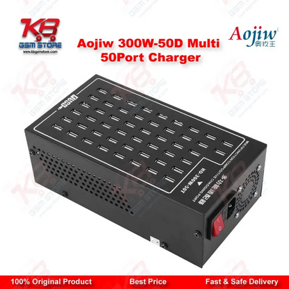Aojiw 300W-50D Multi 50 Port USB Charging Station for Mobile Repair Shops Pakistan