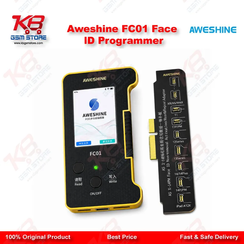 Aweshine FC01 Face ID Dot Repair Programmer for iPhone X to 14 Pro Max