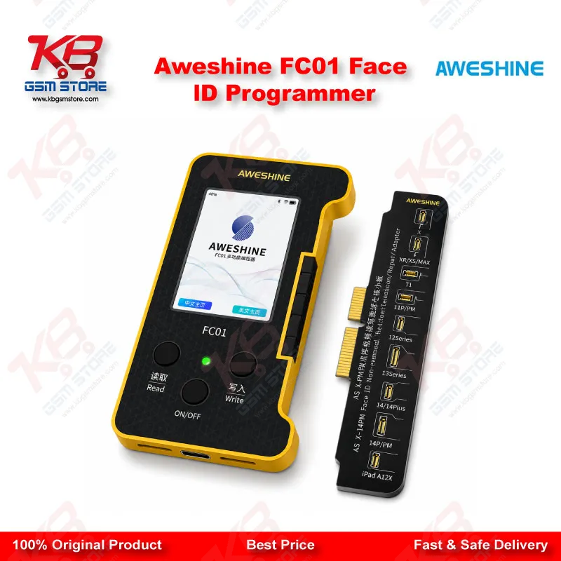 Aweshine FC01 Face ID Dot Repair Programmer for iPhone X to 14 Pro Max