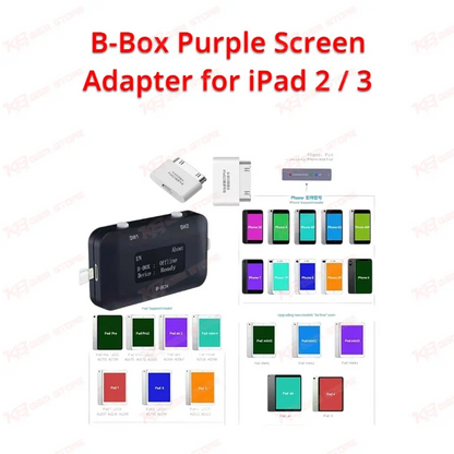 B-Box Purple Screen Adapter for iPad 2 / 3