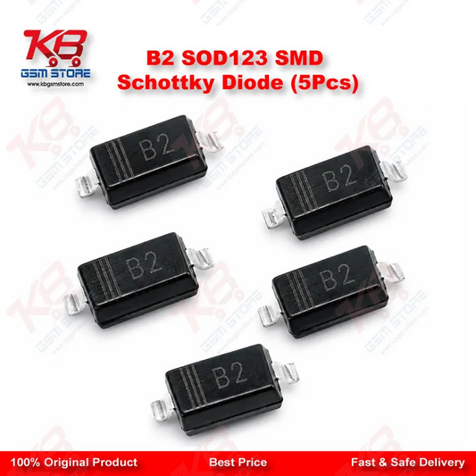 B2 SOD123 SMD Schottky Diode (5Pcs)