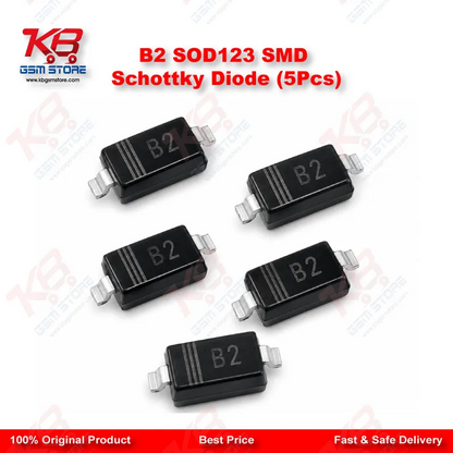 B2 SOD123 SMD Schottky Diode (5Pcs)
