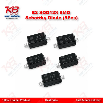 B2 SOD123 SMD Schottky Diode (5Pcs)