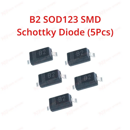 B2 SOD123 SMD Schottky Diode (5Pcs)