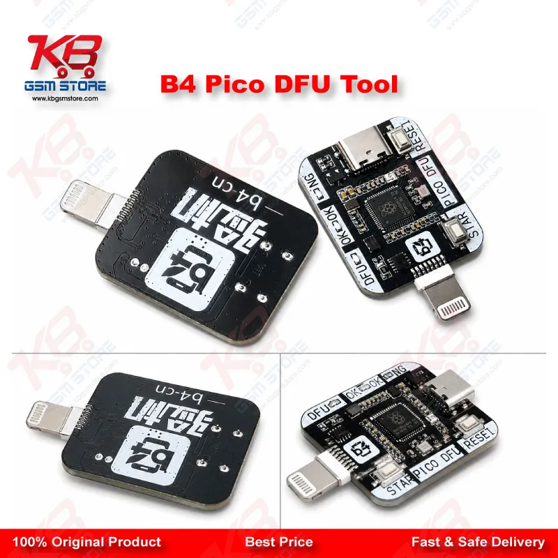 B4 Pico RP2350A Auto DFU & PWN Mode Tool for iPhone A12/A13 Repair