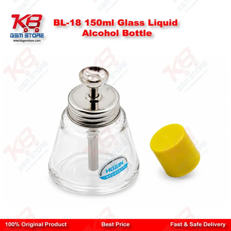 BL-18 150ml Glass Liquid Alcohol Bottle