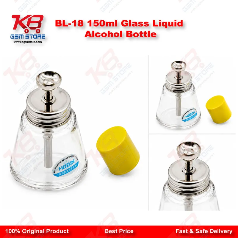BL-18 150ml Glass Liquid Alcohol Bottle