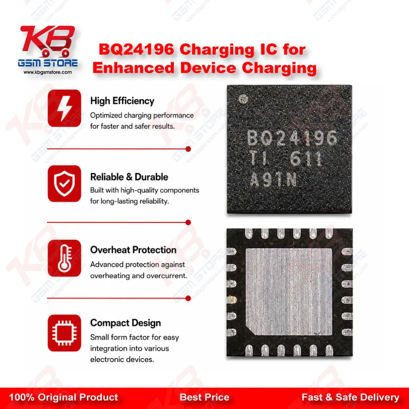 BQ24196 Charging IC for Enhanced Device Charging