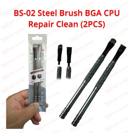 BS-02 Steel Brush BGA CPU Repair Clean (2PCS)
