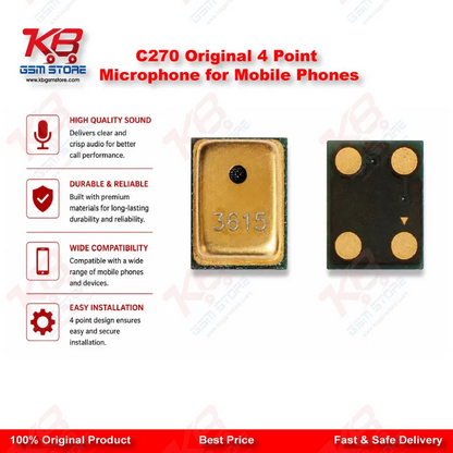 C270 Original 4 Point Microphone for Mobile Phones