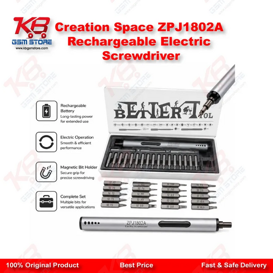 Creation Space ZPJ1802A Rechargeable Electric Screwdriver