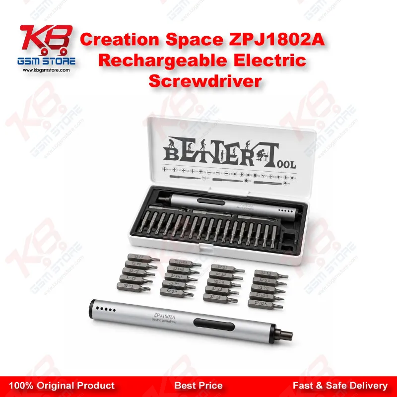 Creation Space ZPJ1802A Rechargeable Electric Screwdriver
