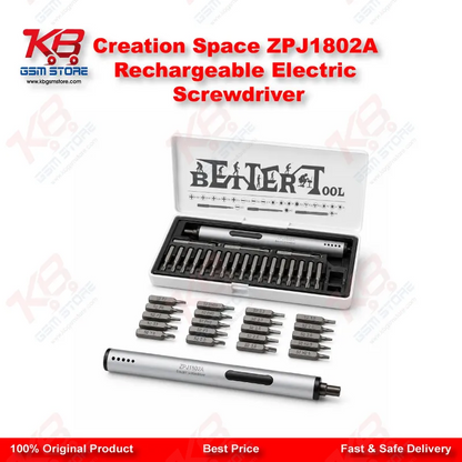 Creation Space ZPJ1802A Rechargeable Electric Screwdriver