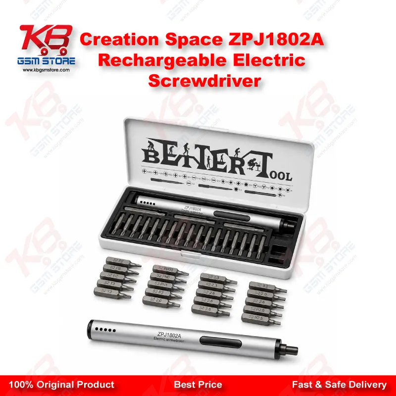 Creation Space ZPJ1802A Rechargeable Electric Screwdriver