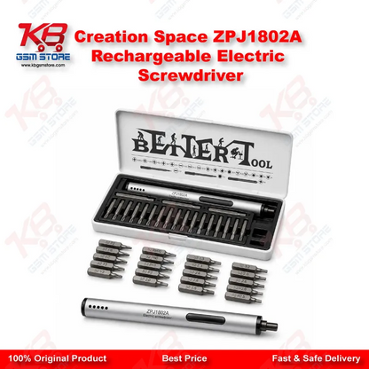Creation Space ZPJ1802A Rechargeable Electric Screwdriver
