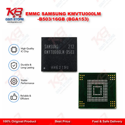 EMMC SAMSUNG KMVTU000LM-B50316GB (BGA153)