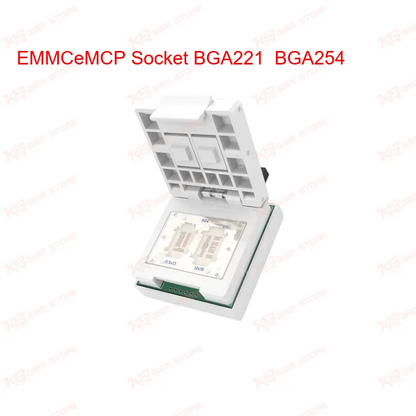 EMMC/eMCP Socket BGA221 / BGA254