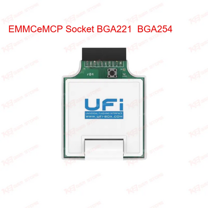 EMMC/eMCP Socket BGA221 / BGA254