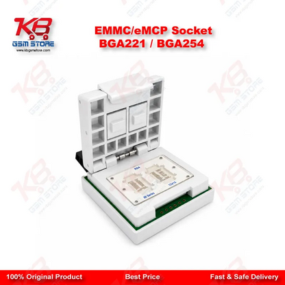 EMMC/eMCP Socket BGA221 / BGA254