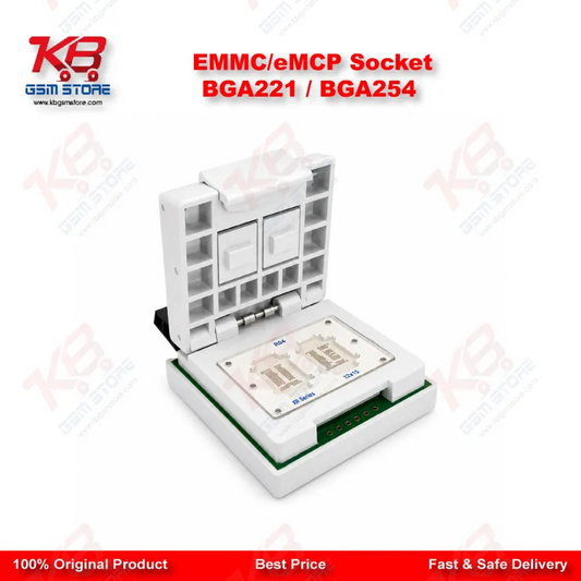 EMMC/eMCP Socket BGA221 / BGA254