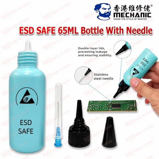 ESD SAFE 65ML Bottle With Needle
