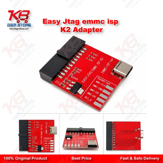 Easy Jtag eMMC ISP K2 Adapter – Solderless eMMC/UFS ISP Connector for Easy Jtag Plus & MiPi Tester