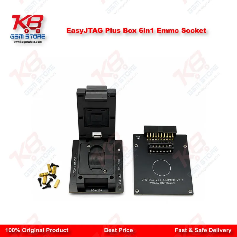 EasyJTAG Plus Box 6in1 Emmc Socket
