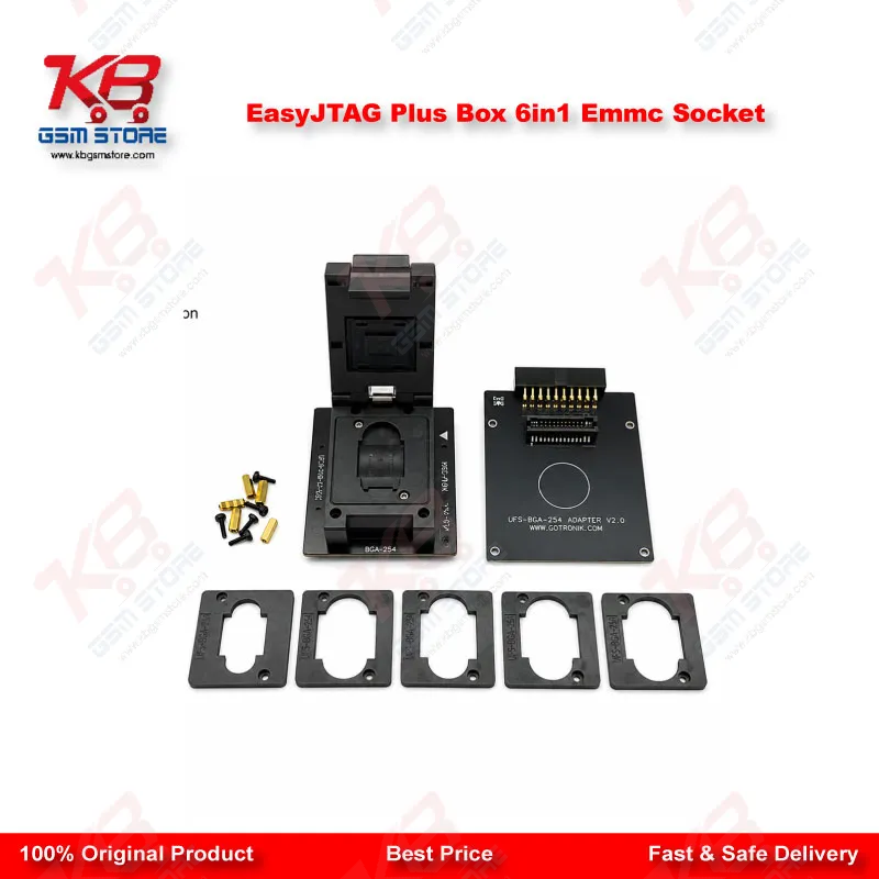EasyJTAG Plus Box 6in1 Emmc Socket