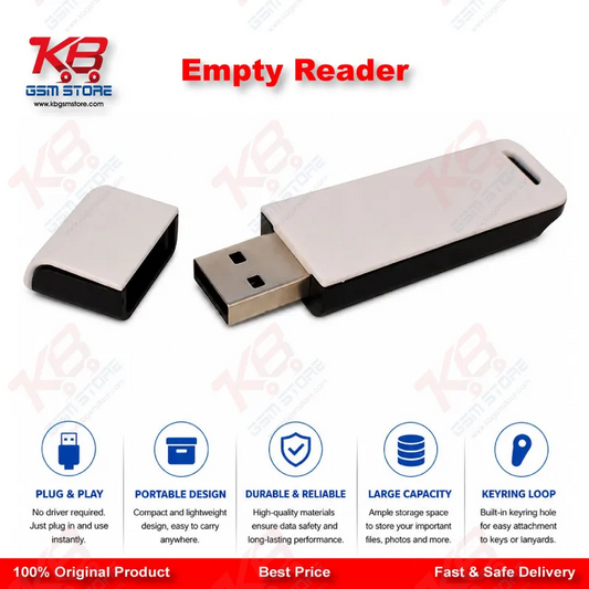 UL-P004 Plastic USB 2.0 Flash Drive with Cap and Keyring Loop