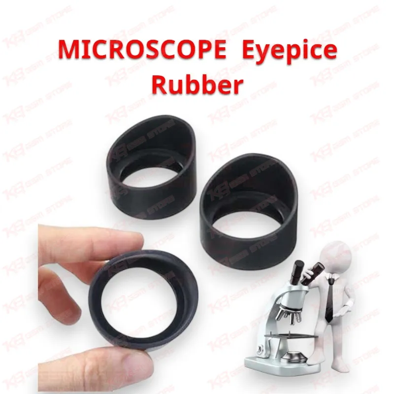 Eye Guards Stereo Microscope Eyepiece Eye Cups Diameter 32-35mm Rubber Eye Cups Eyecups Eyepiece Cover Guards